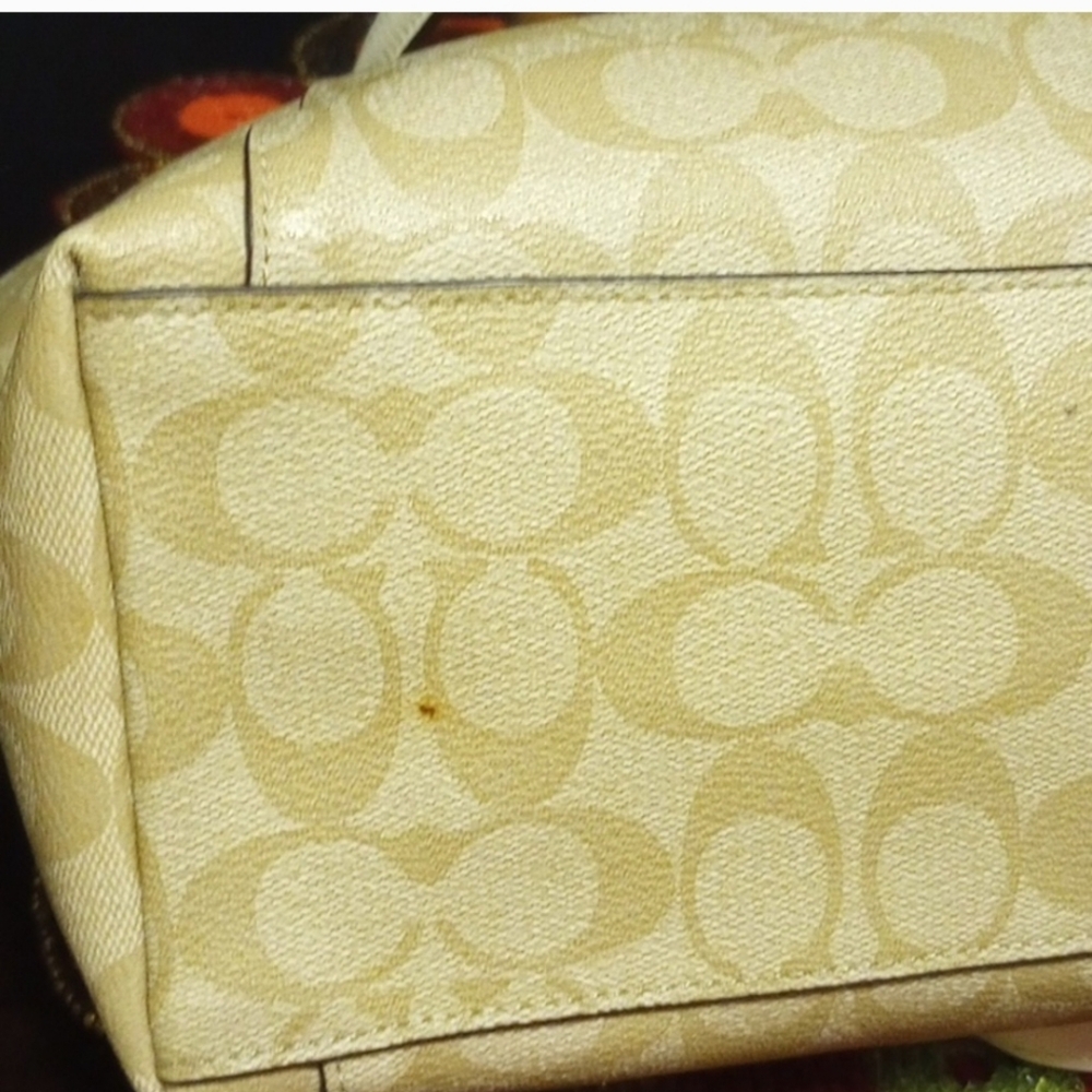 Coach Chalk tote Bag+Chalk Wallet - Picture 10 of 12